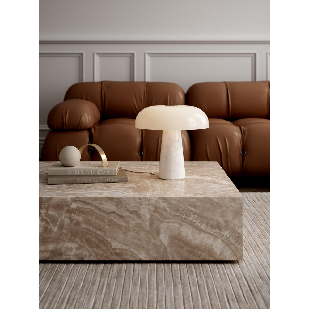 Nordlux Glossy White Table Lamp Image 2