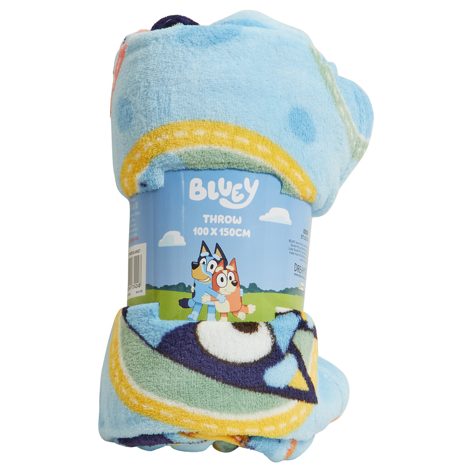 Bluey Throw - Blue Image 1