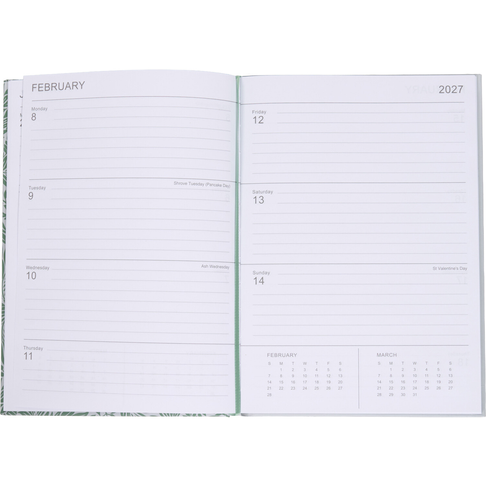2027 Modern Floral Diary Image 7