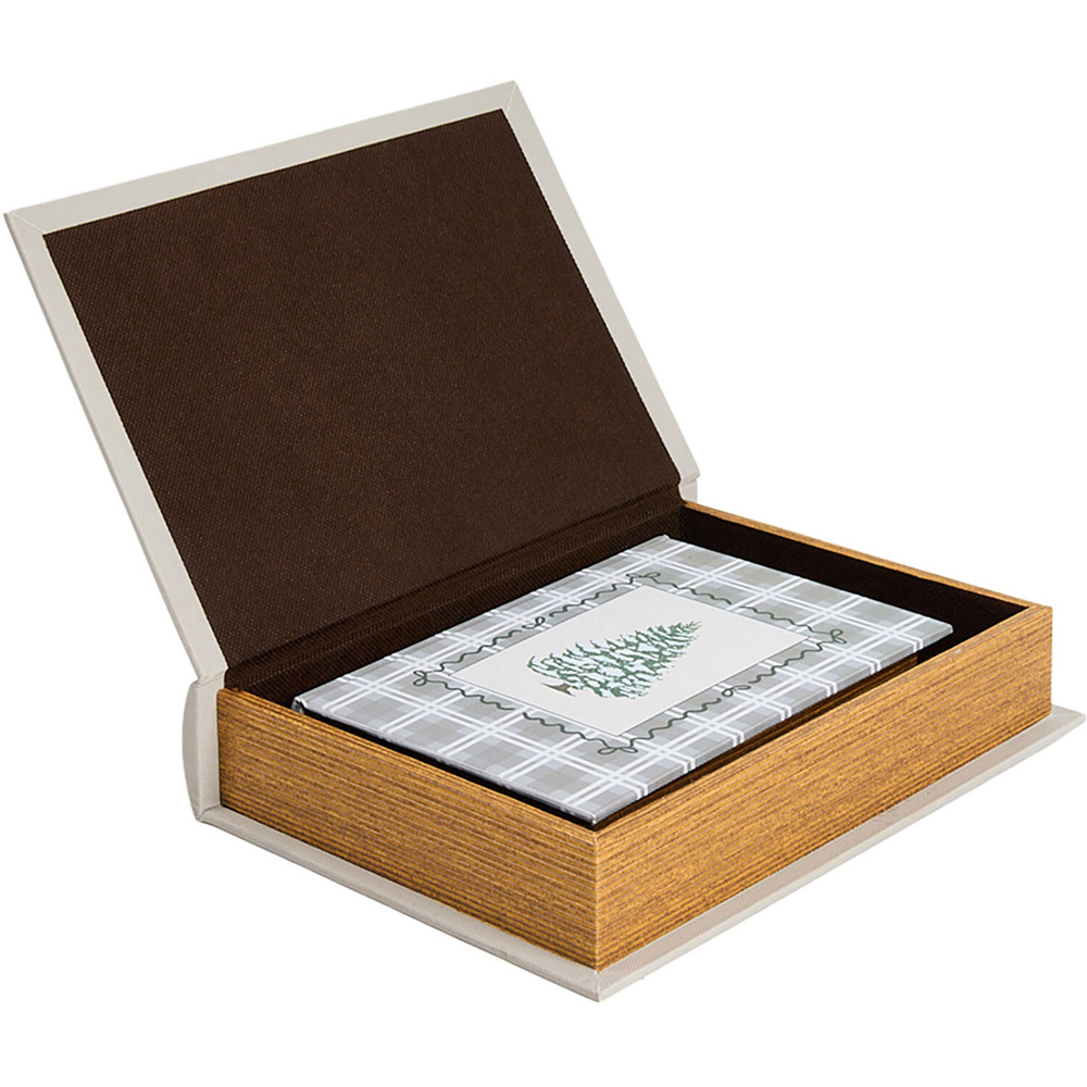 Set of 2 Nordic Forest Book Boxes Image 4