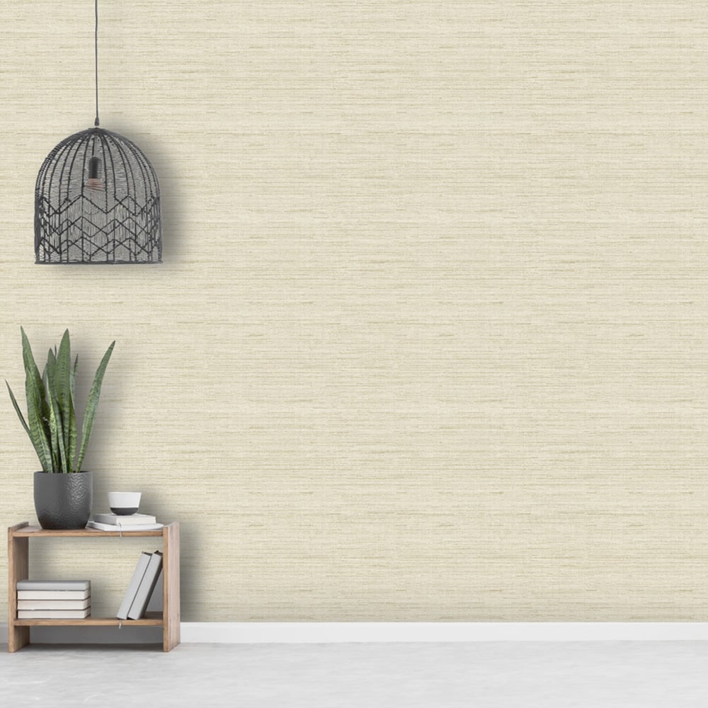 Arthouse Ginkgo Plain Neutral Wallpaper Image 2