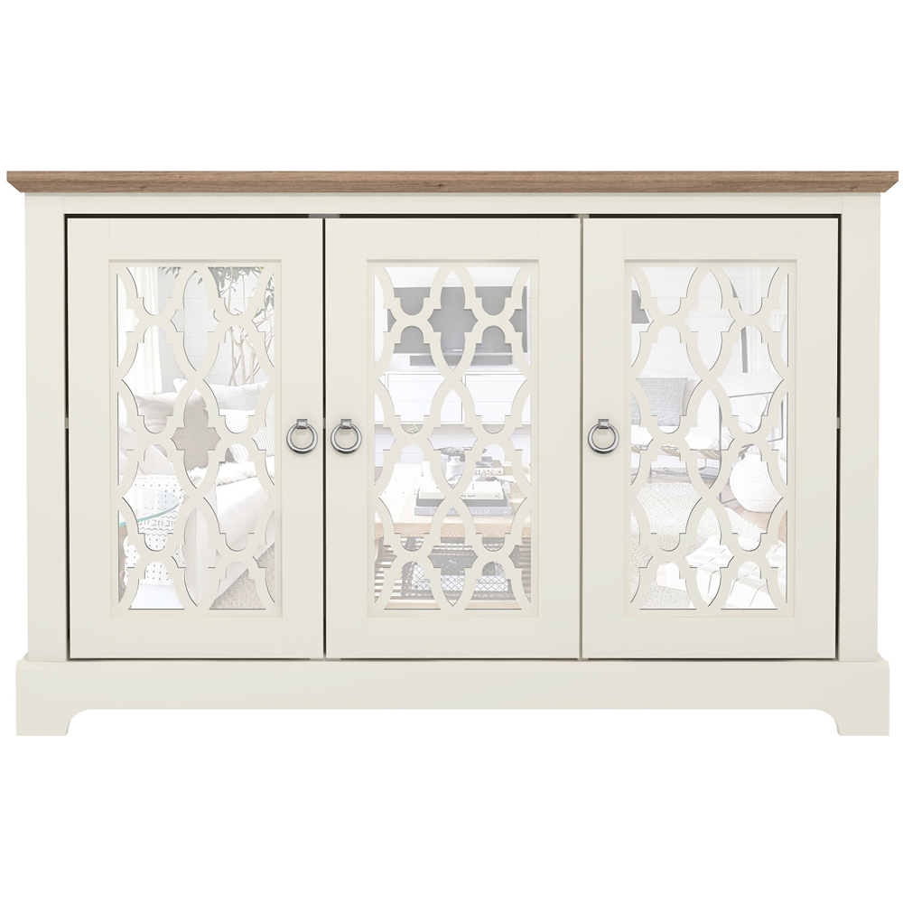 GFW Honiton 3 Door Ivory Sideboard Image 3