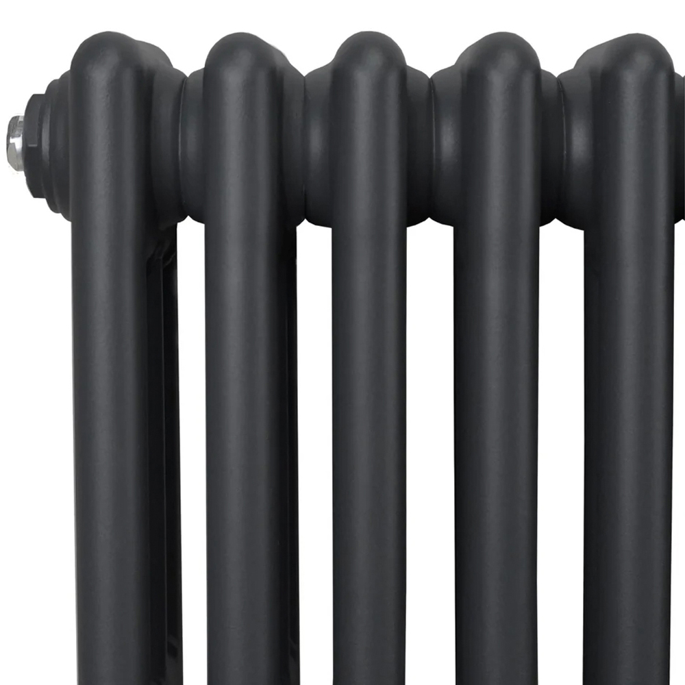 Monster Shop 6596 BTU Anthracite Grey Traditional 3 Column Radiator 1800 x 472mm Image 5
