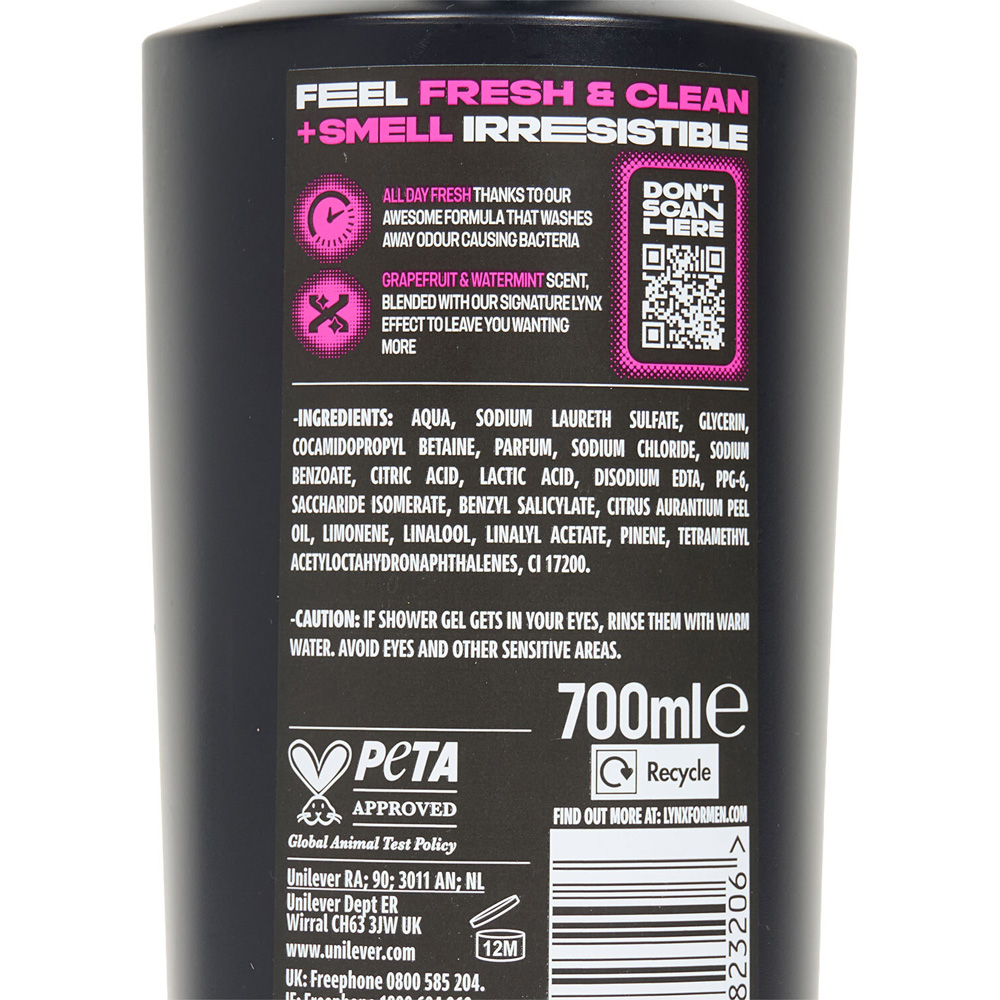 Lynx Shower Gel 700ml Number 10 Image 3
