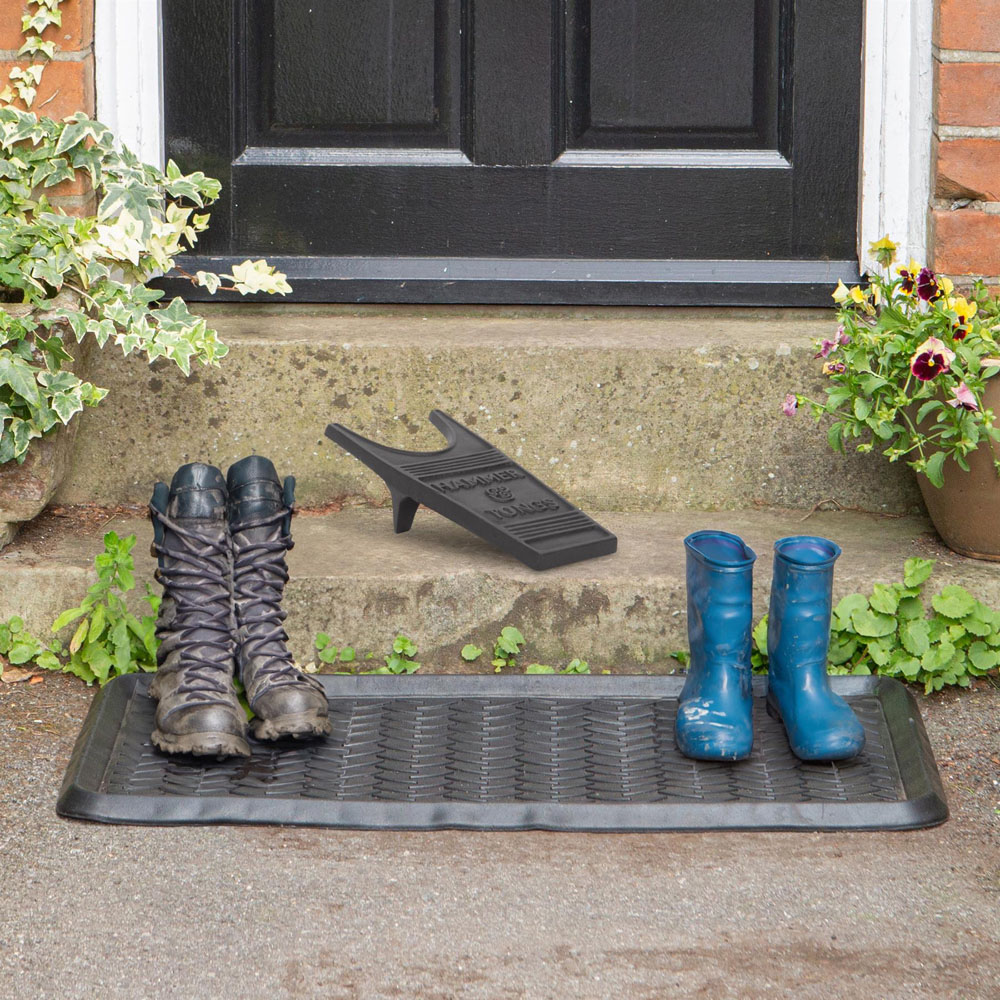 Hammer & Tongs Black Cast Iron Boot Jack 26.5cm Image 4