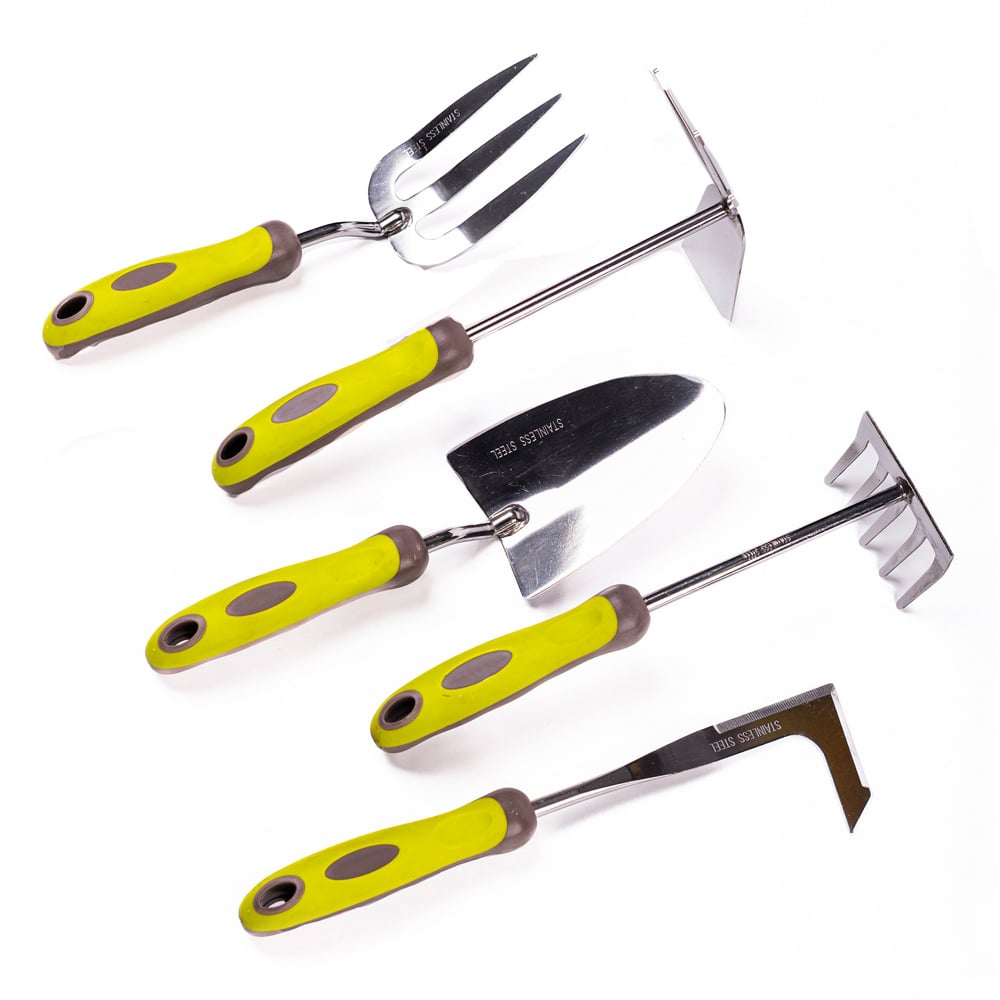 Garden Gear Stainless Steel Hand Tool Set of 5 Image 1