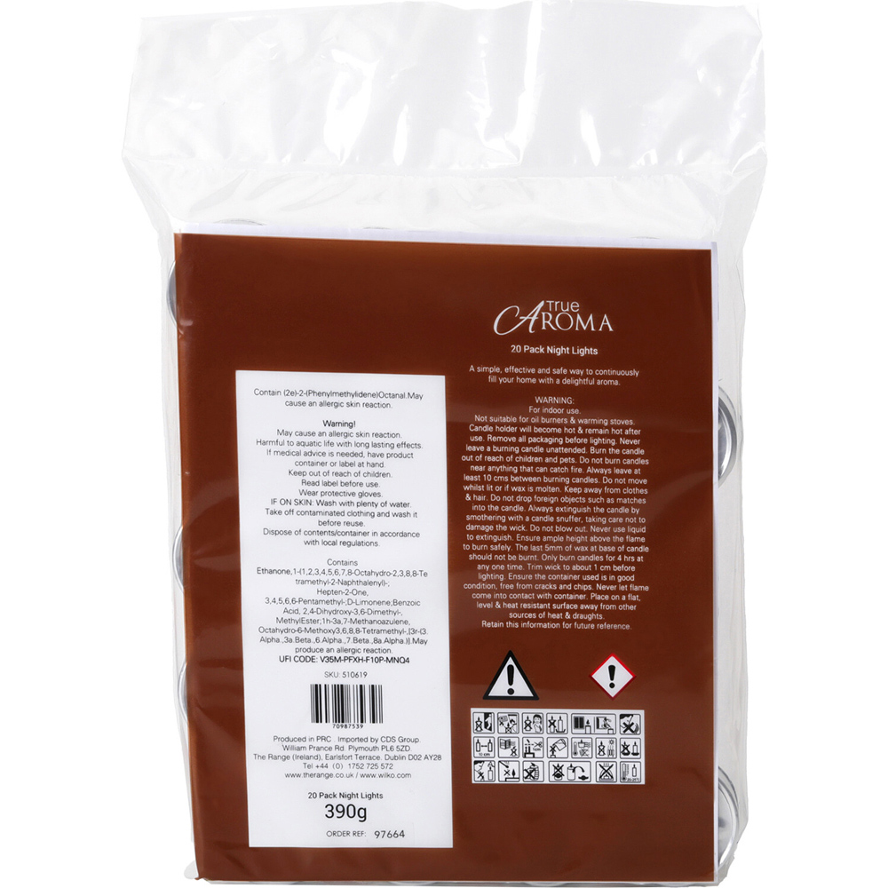 Pack of 20 True Aroma Tealights Image 5