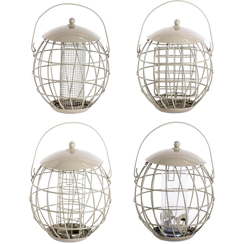 Thompson and Morgan Happy Beaks Orbital Squirrel Proof Feeder 4 Pack Image 1