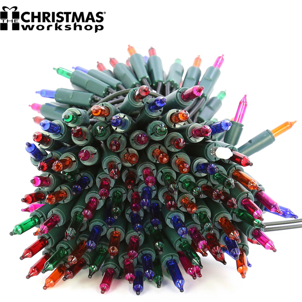The Christmas Workshop 100 Multicolour Shadeless Fairy Light Image 2
