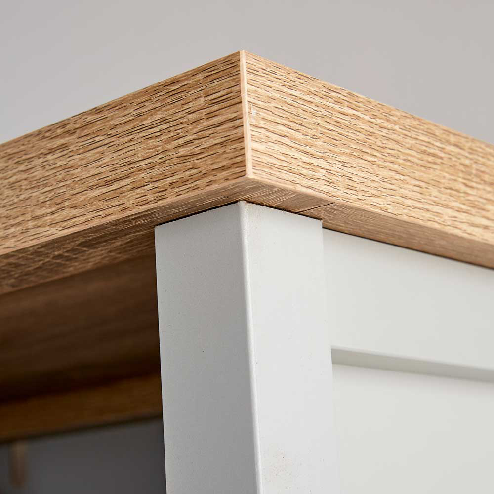 Home Source Avon 3 Tier 2 Door Grey Bookcase Image 4