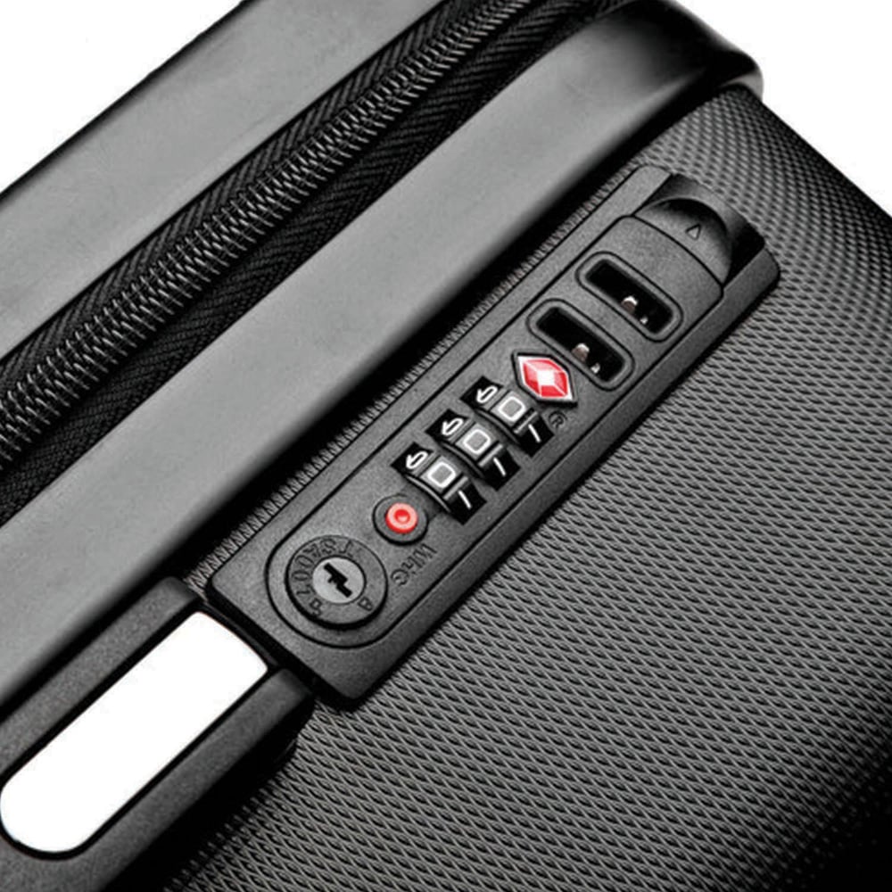 Warren Reed Designer Small Happy Dinosaur with Glasses Suitcase Image 7