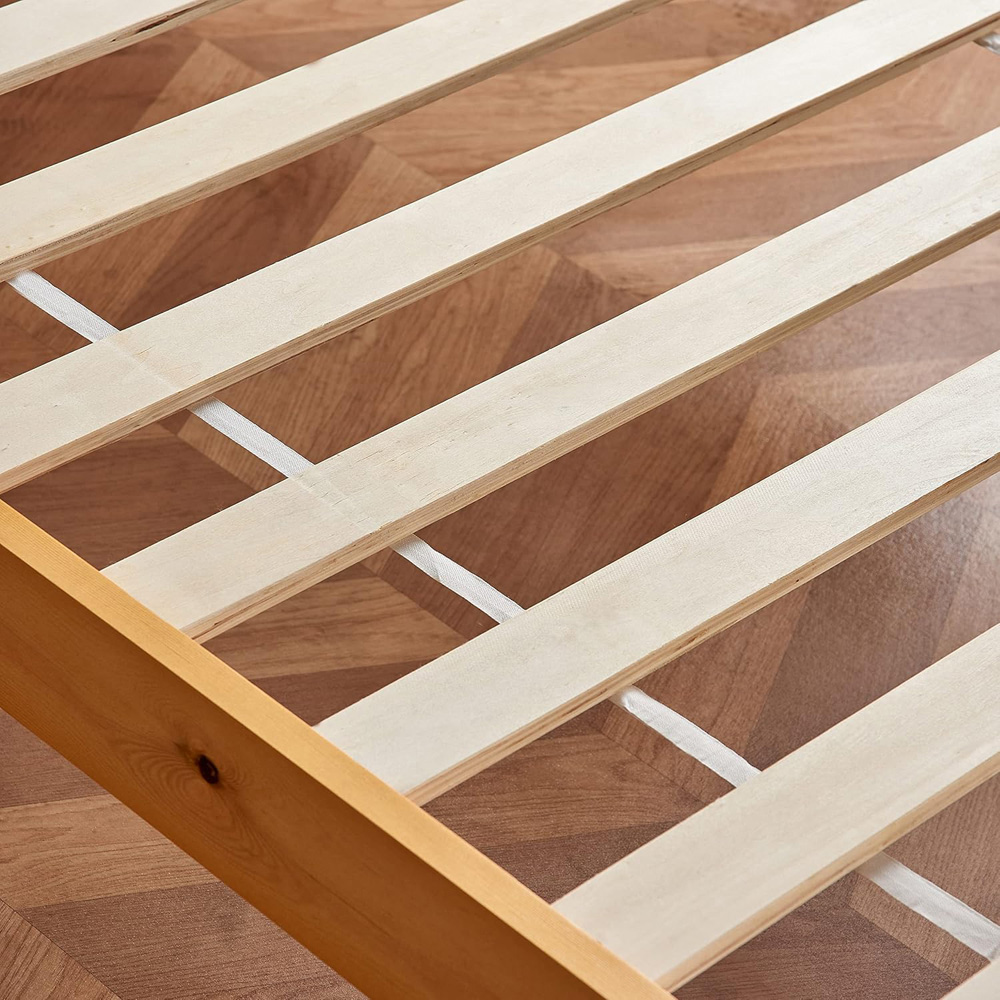 Home Treats Single Wooden Bed Frame Image 4