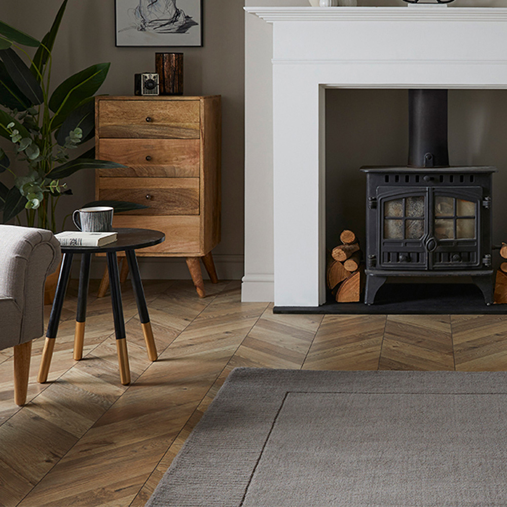Esselle Home Esme Wool Grey Rug 200 x 290cm Image 5