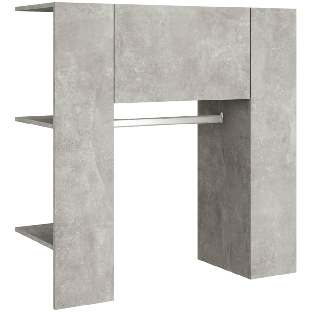 vidaXL Concrete Grey Hallway Cabinet Image 5