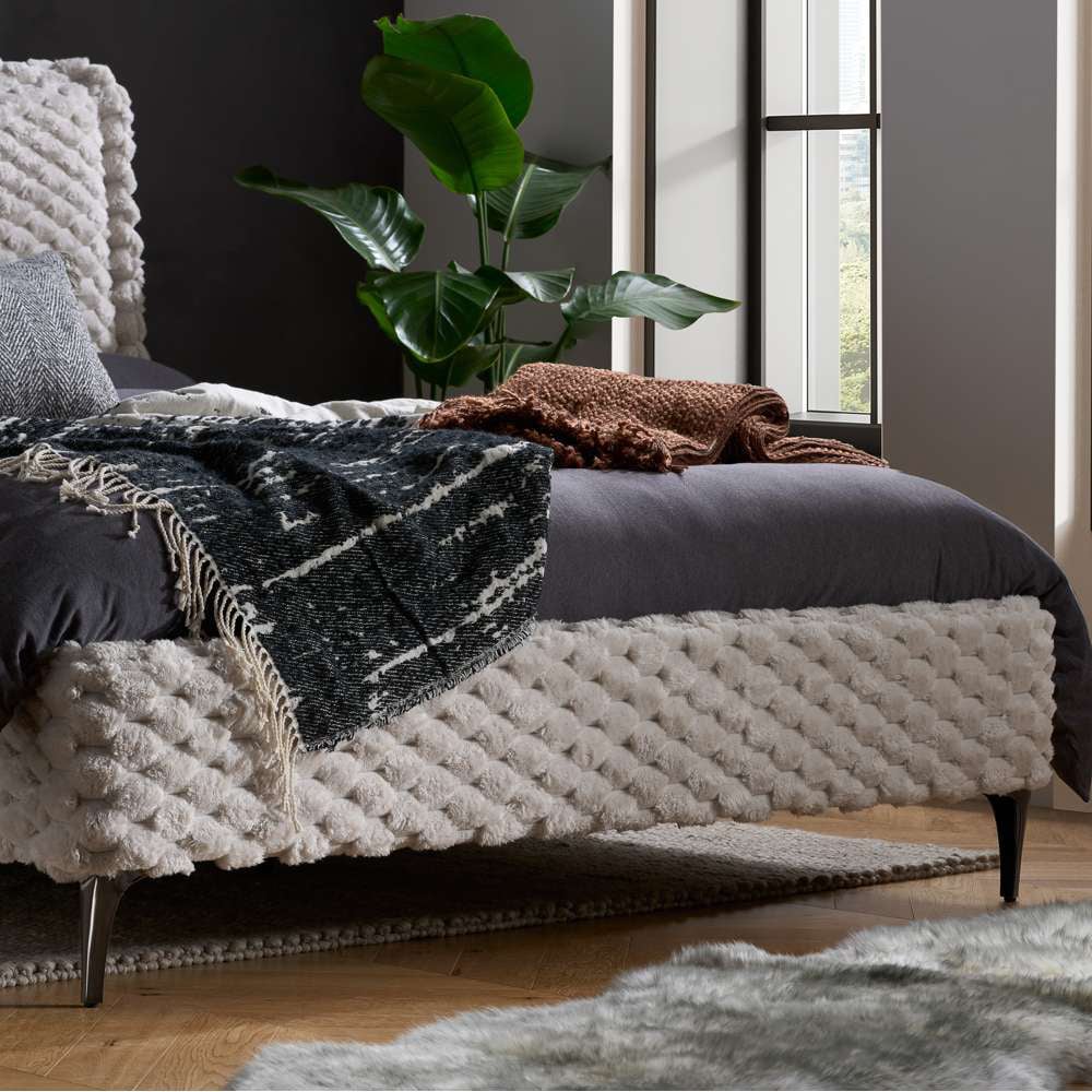Birlea Tilly Double Faux Fur Bed Image 7