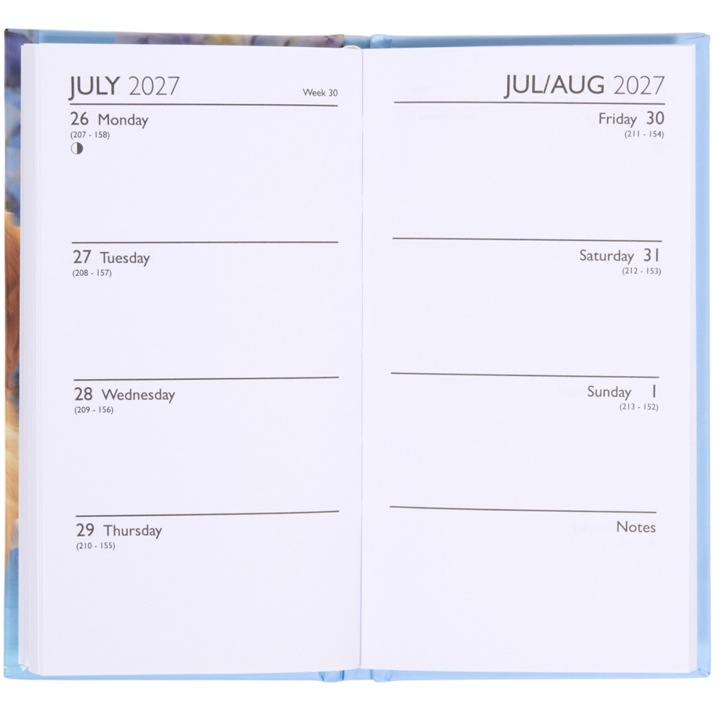 2027 Kittens or Puppies Slim Pocket Diary Image 5