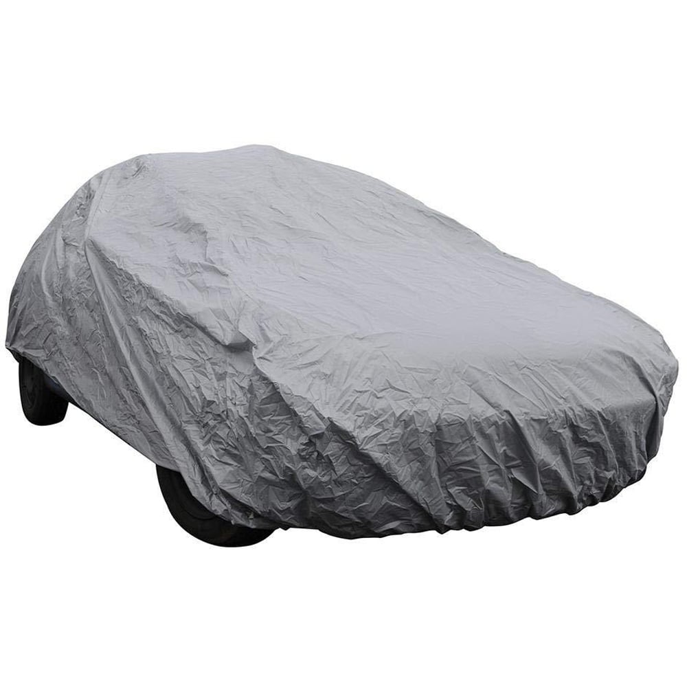 Silverline Grey Car Cover 482 x 119 x 177cm Image 1
