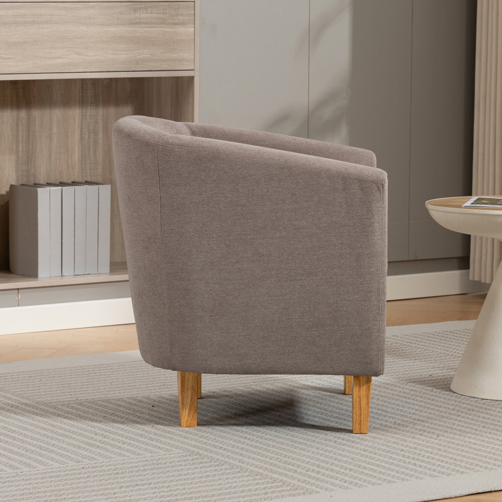 Artemis Home Millie Brown Fabric Accent Chair Image 5