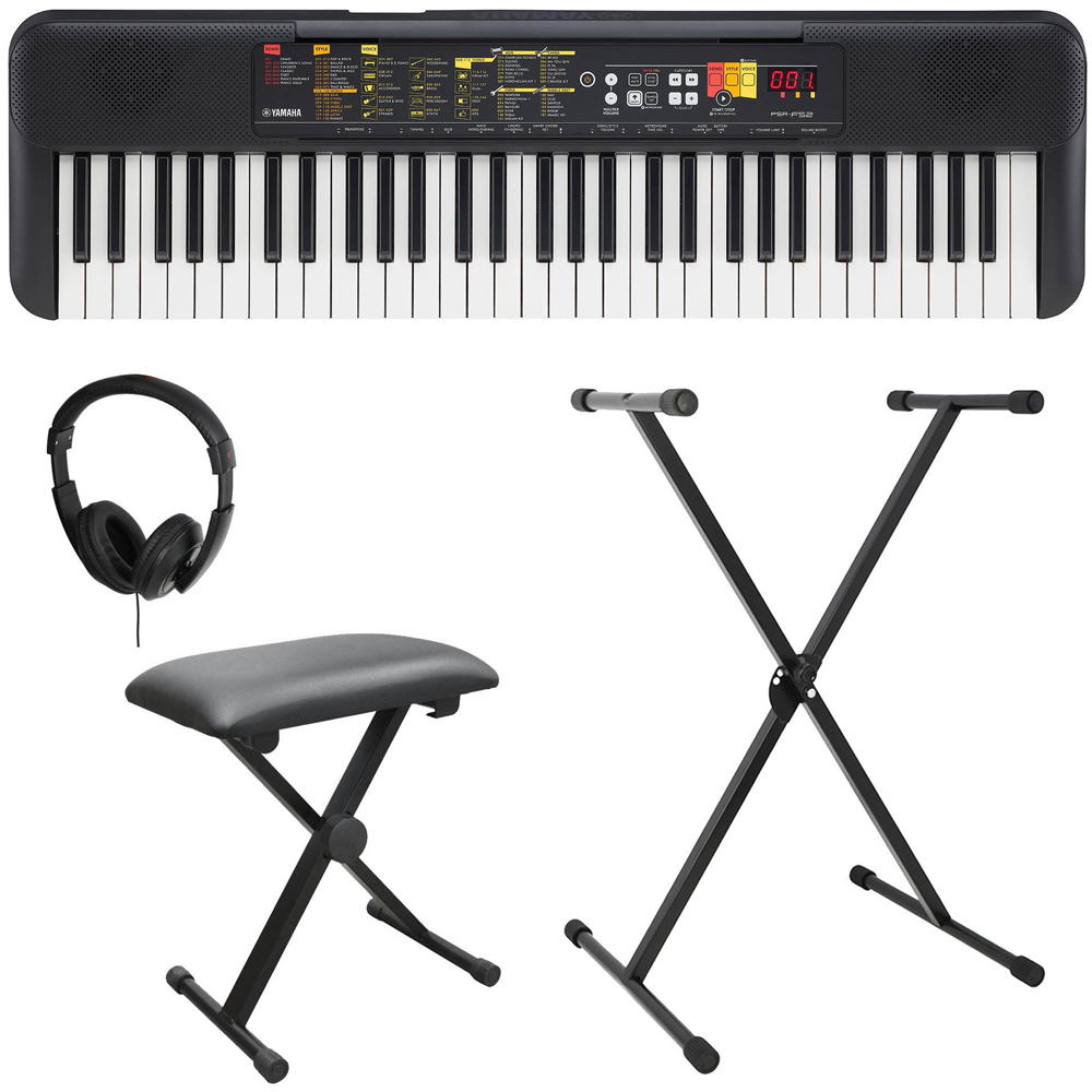 Yamaha PSR-F52 Portable Keyboard Package Image 1