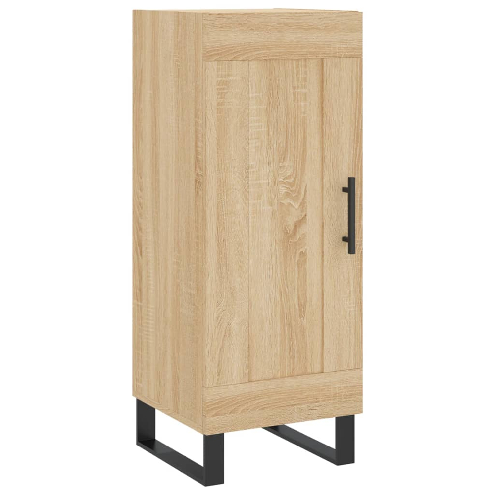 vidaXL 2 Door Sonoma Oak Highboard Image 5