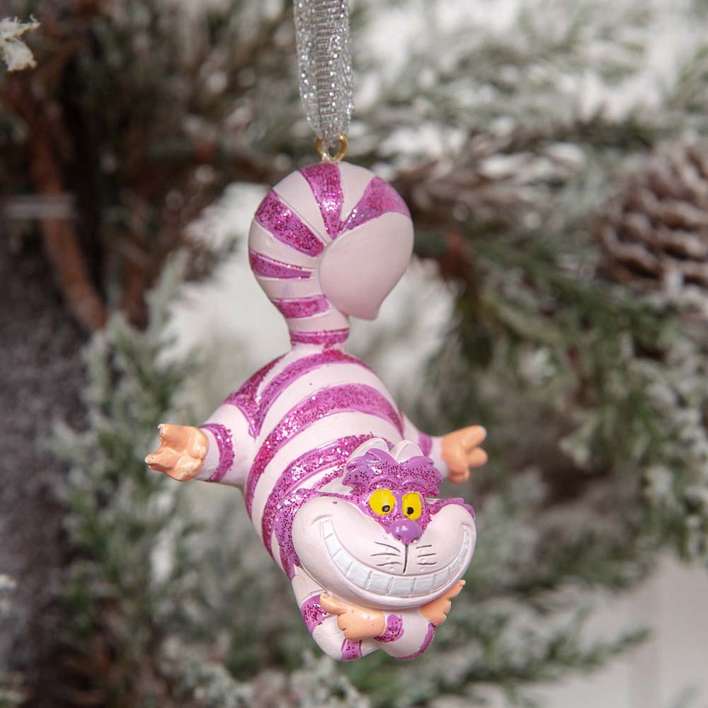 Disney Alice in Wonderland Christmas Tree Ornaments 4 Pack Image 6