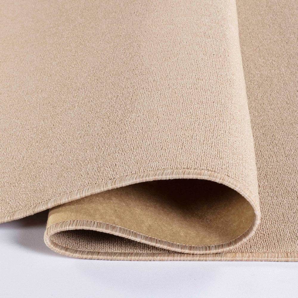 Desire Rugs Simple Light Beige Low Pile Felt Backing Tufted Rug 290 x 200cm Image 4