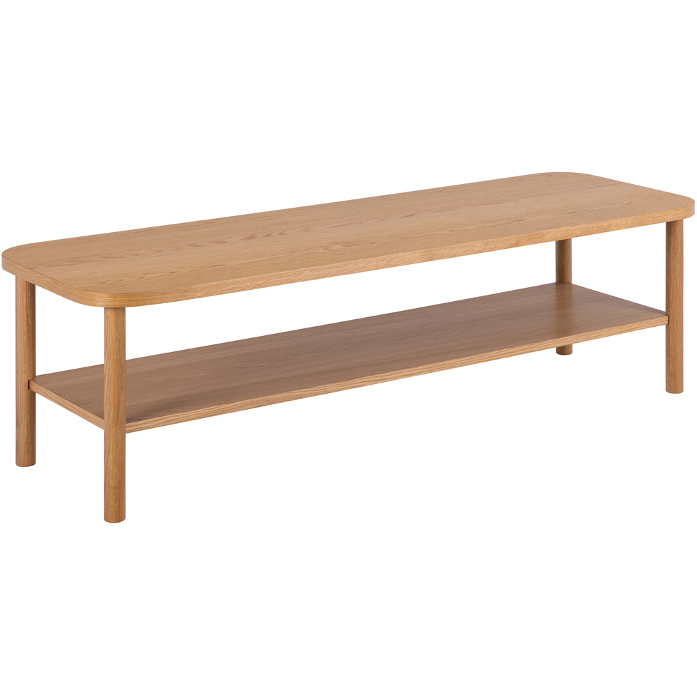 Florence Banbury Oak Rectangular Coffee Table Image 3
