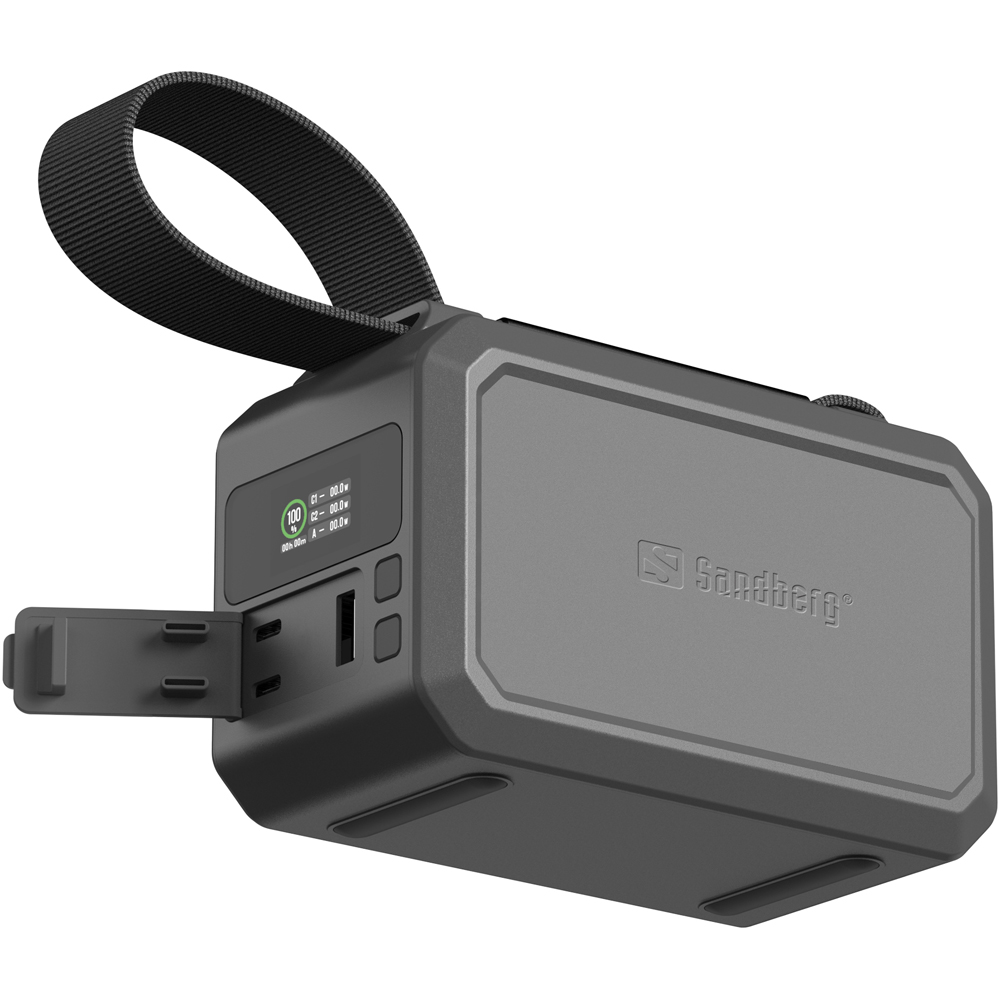 Sandberg Black Survivor power bank 100W 40000mAh Image 1