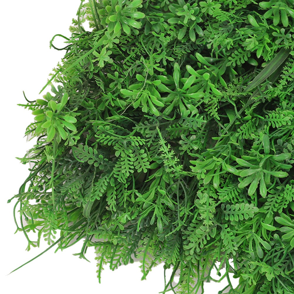 Living and Home Green Artificial Plant Hedge Wall Panel 60 x 40cm Image 3