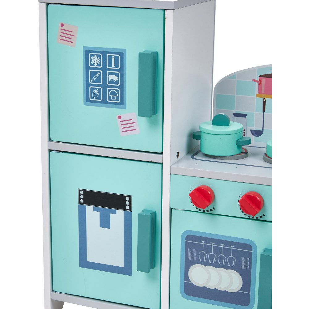 Tommy Toys Kids Kitchen Fridge Stove Oven and Dishwasher Play Set Image 3