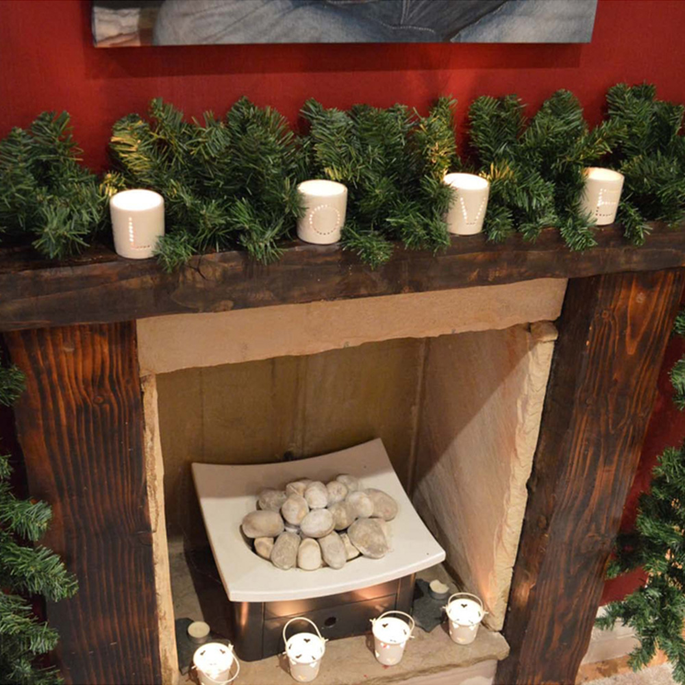 Samuel Alexander Green Imperial Pine Christmas Garland 270cm 4 Pack Image 5