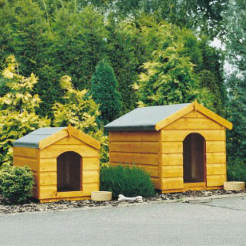 Shire Sark Shiplap Apex Dog Kennel Small Image 2