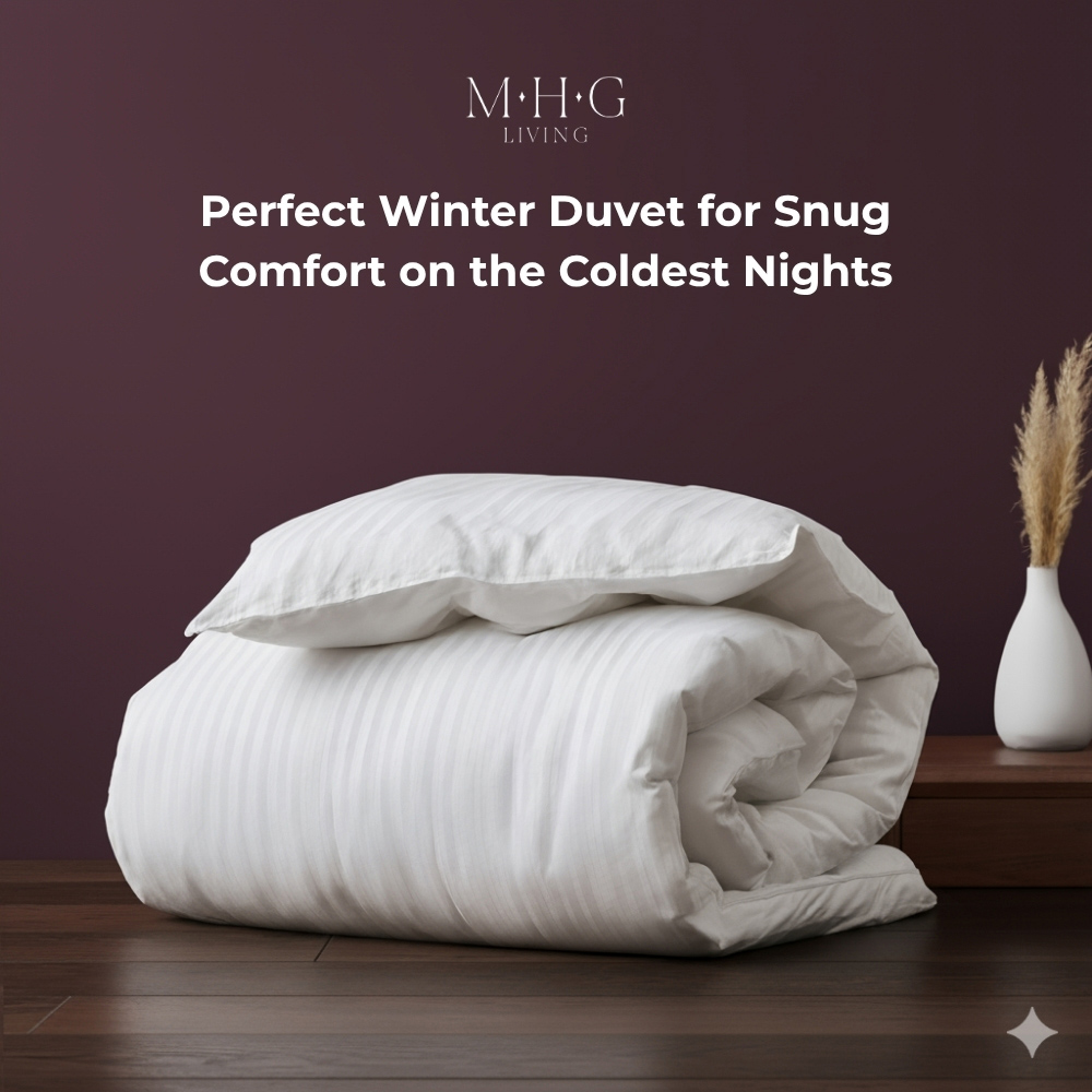 MHG Living Single White Ultra Warm Winter Hollowfibre Duvet 18 Tog Image 6