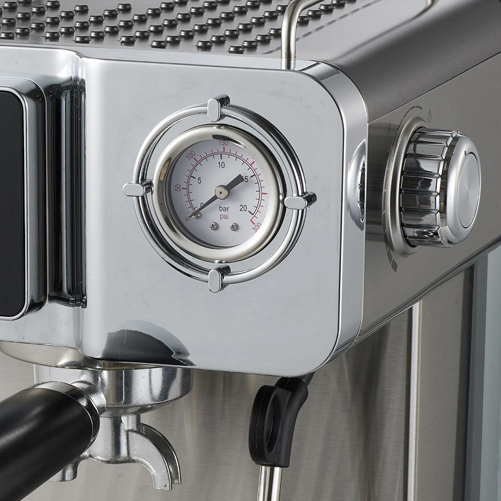Living and Home EK110023 1.5L Espresso Machine with Pressure Gauge 350W Image 4