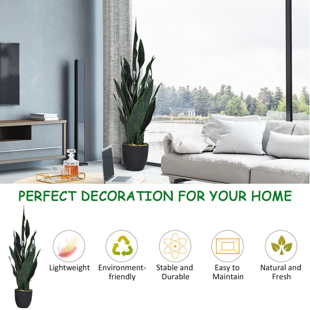 Sansevieria Artificial Plant with Pot 93cm Image 5