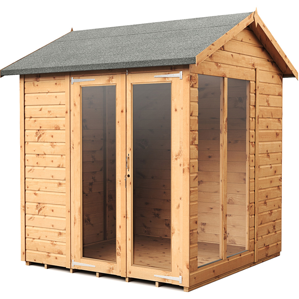 Empire Sheds 6 x 6ft Double Door Tongue and Groove Wooden Apex Garden Shed Image 1