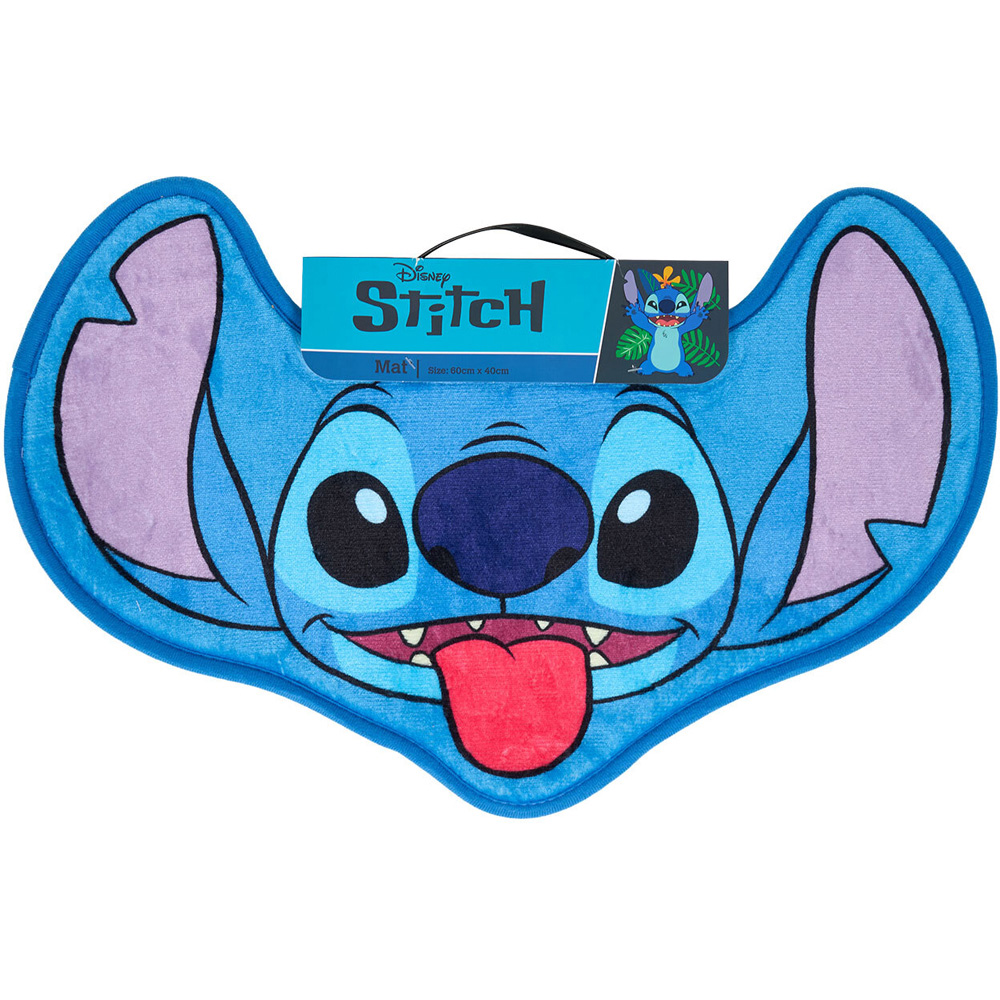 Stitch Floor Mat Blue Image 2