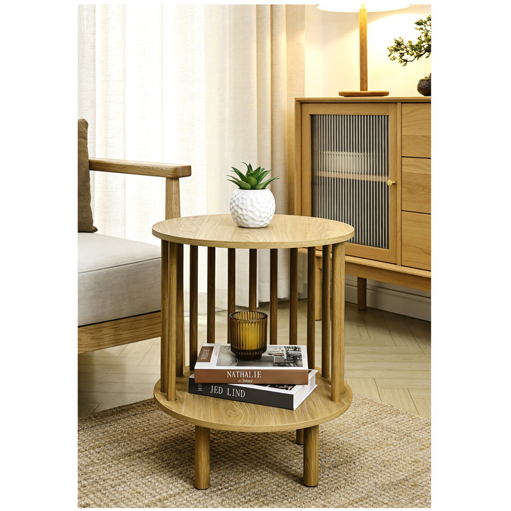 Cove Side Table Natural Image 5