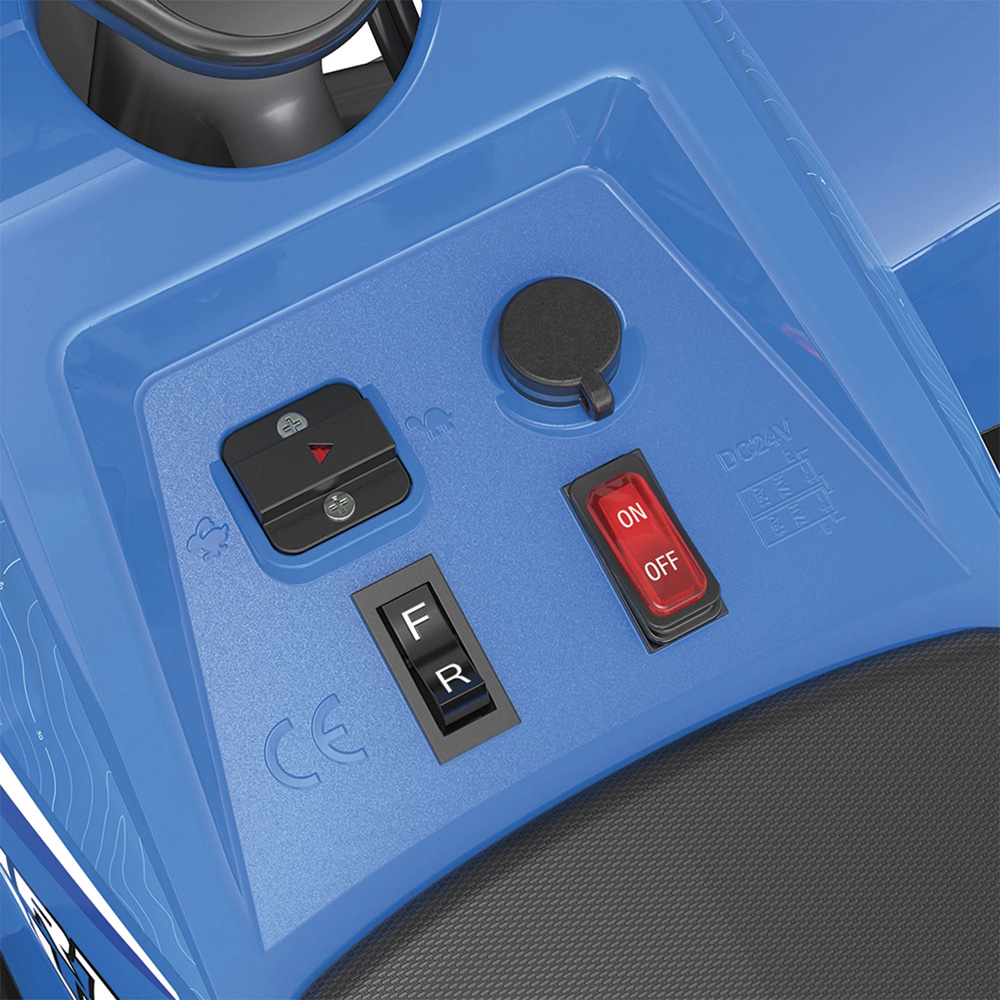Razor 24 Volt Blue Kids Electric Dirt Quad Image 8