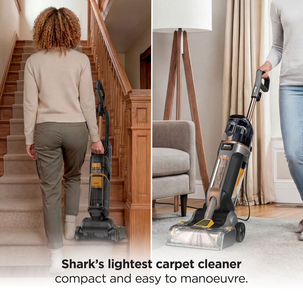 Shark EX550UKT Black HairPro Upright Carpet Cleaner Image 5