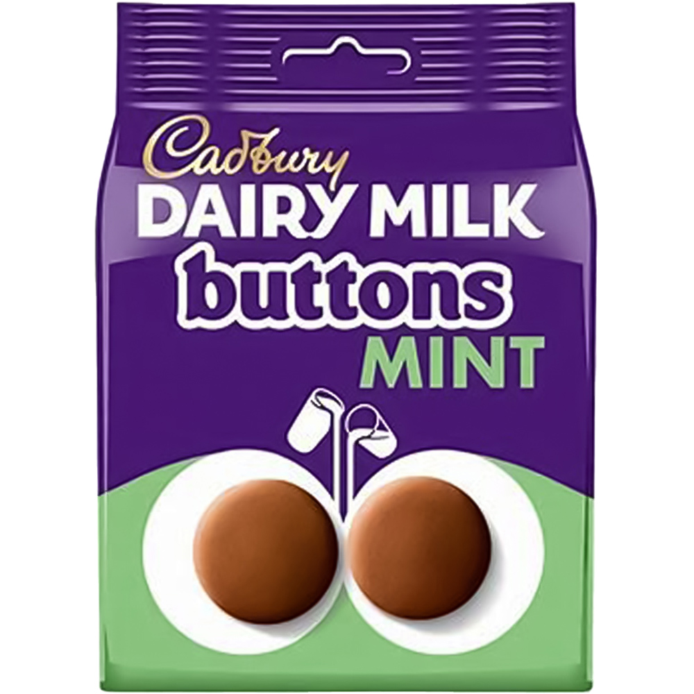 Cadbury Dairy Milk Mint Buttons 110g Image