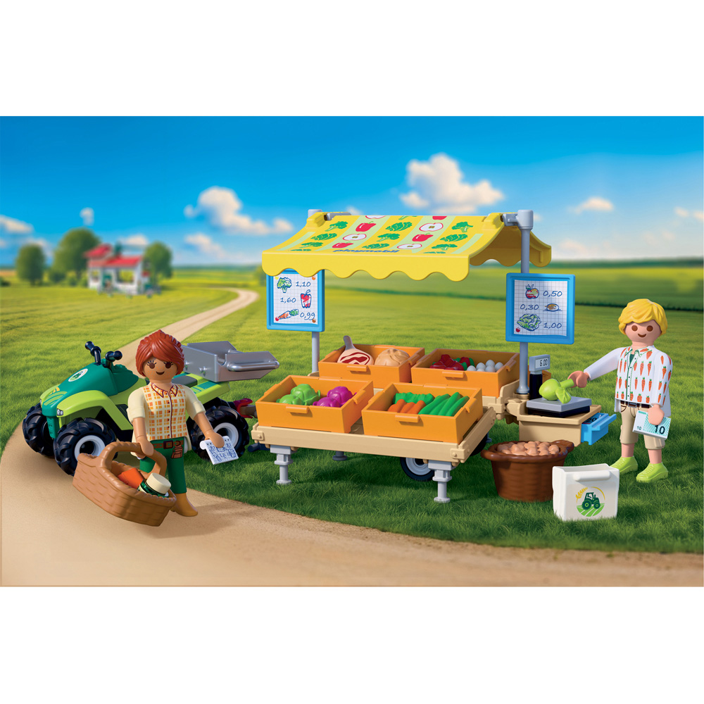 Playmobil Farm Stand Play Set Image 5