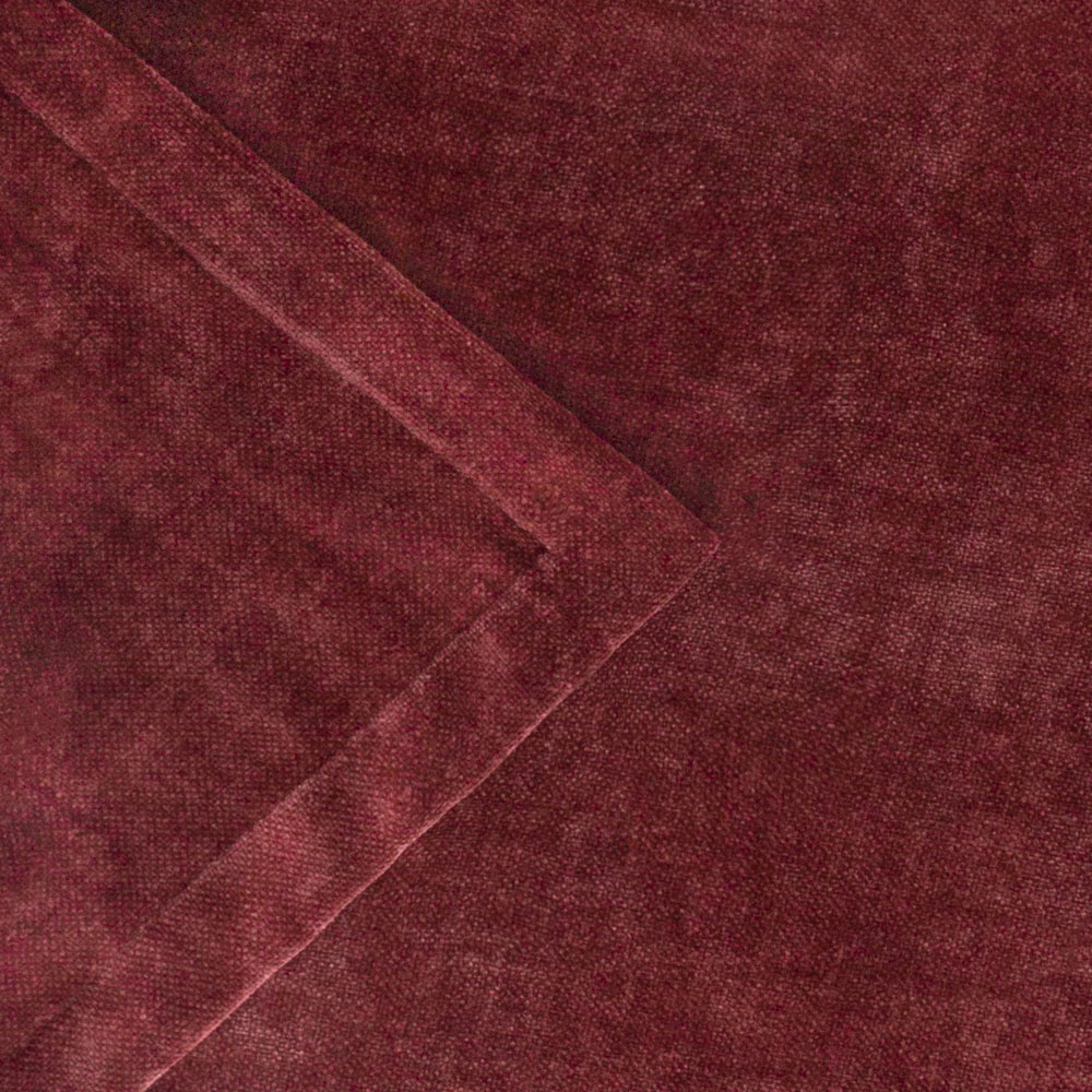 Yard Beetroot Heavy Chenille Velvet Throw 130 x 180cm Image 3
