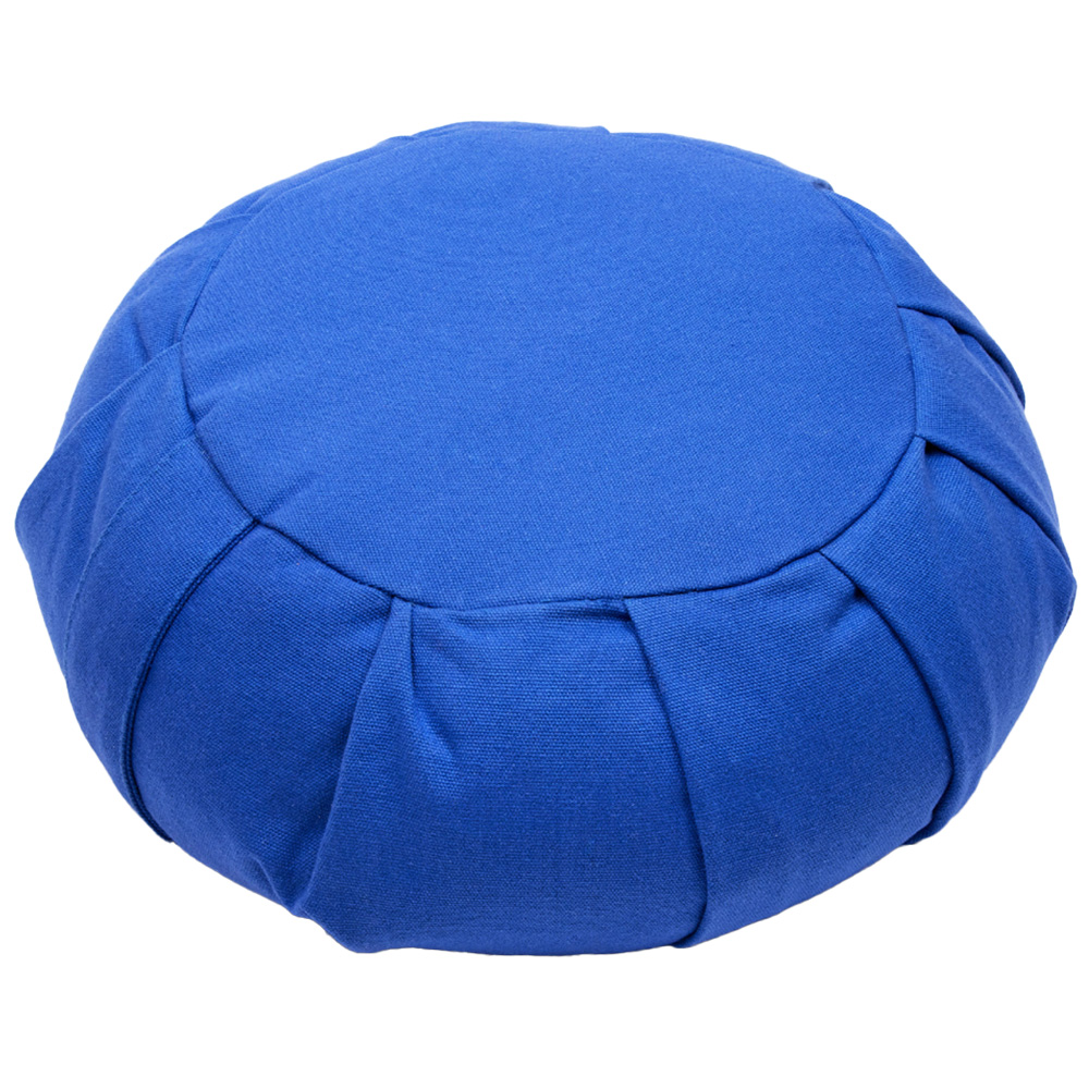 Myga Zafu Royal Blue Yoga Meditation Cushion Image 1