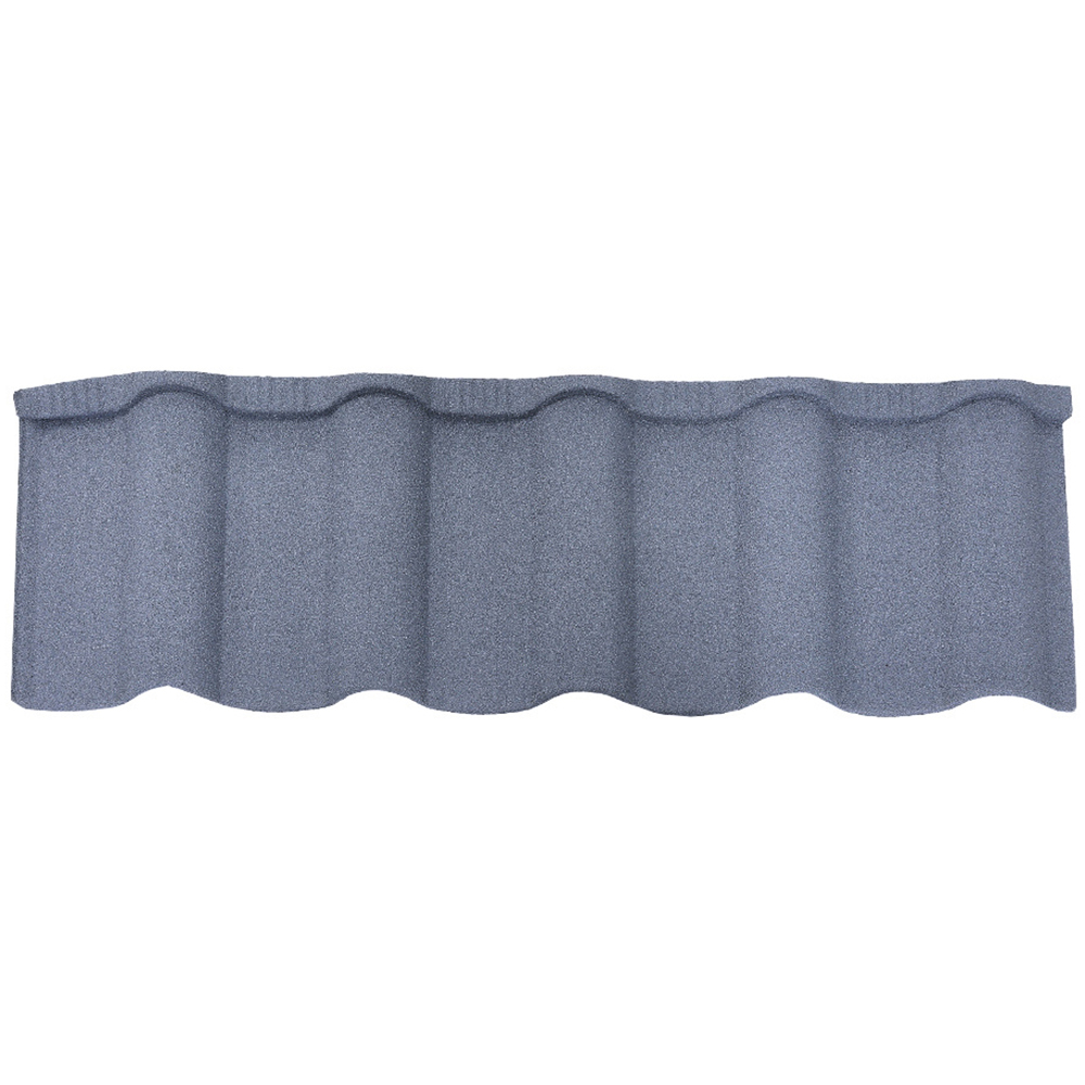 H&O Direct Grey Galvanized Zinc Golan Tile Roof Shingles 5 Pack Image 1