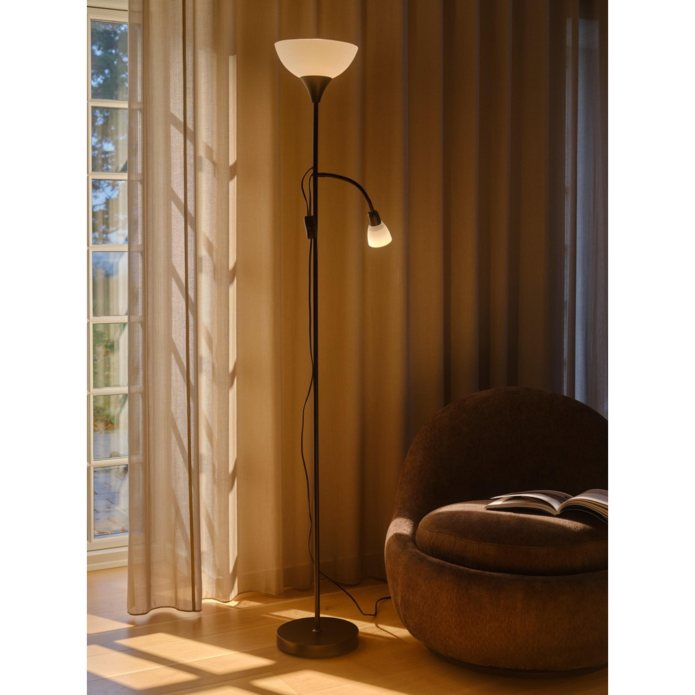 Nordlux Lauria Black Floor Lamp Image 2