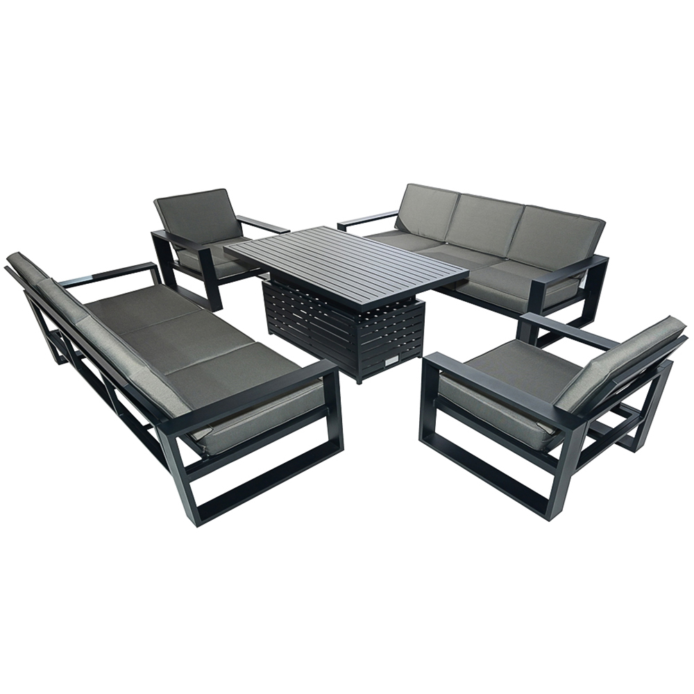 Furniture One 8 Seater Aluminium Garden Dining Set Image 3