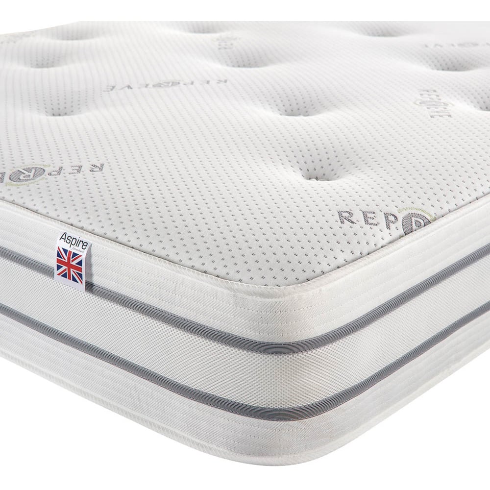 Aspire Pocket+ Small Single Eco Reprieve Dual Sided Mattress Image 4