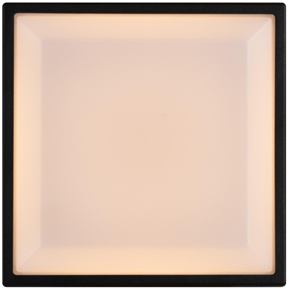 Nordlux Oliver Black Square Outdoor Wall Light with Replaceable Covers Image 4
