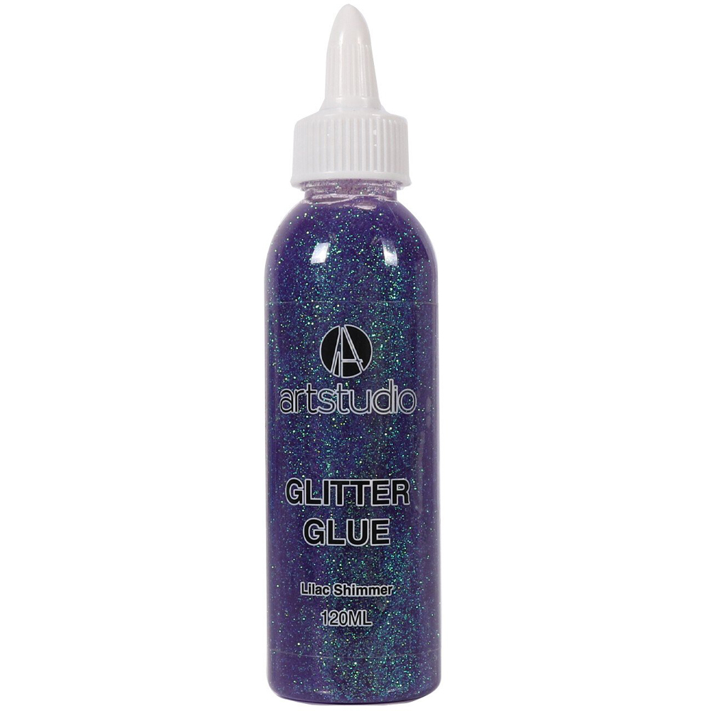 Art Studio Glitter Glue - Lilac Shimmer Image